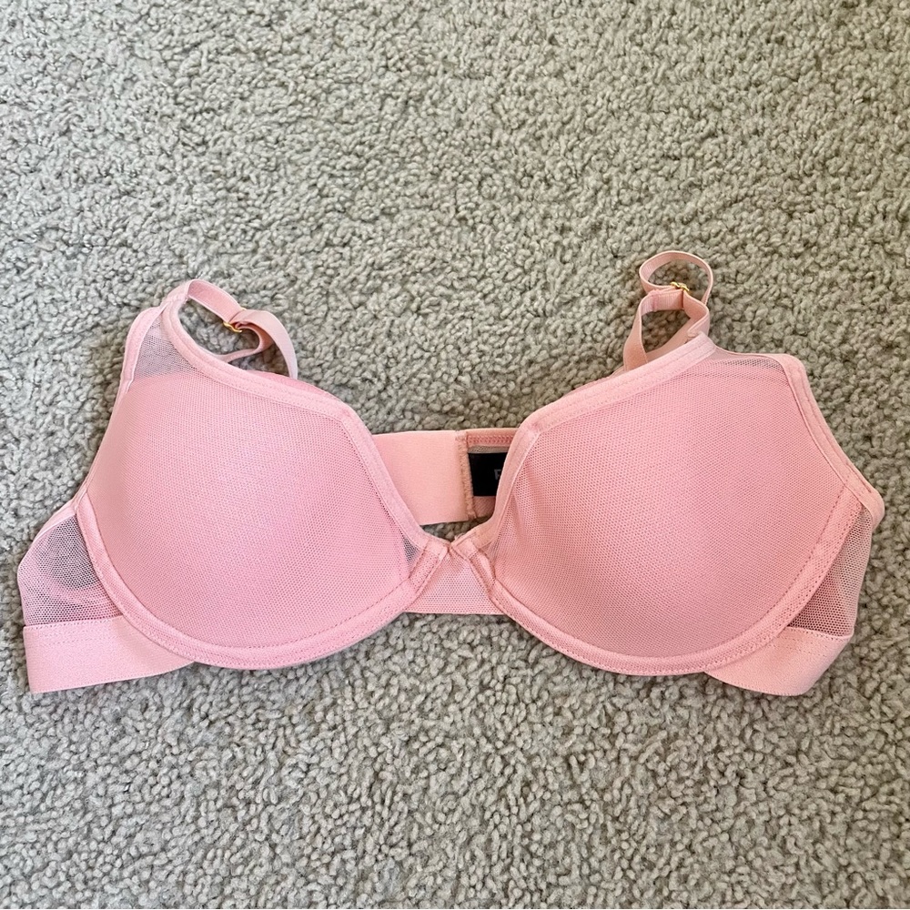 pepper mesh all you bra in coral cloud 34A